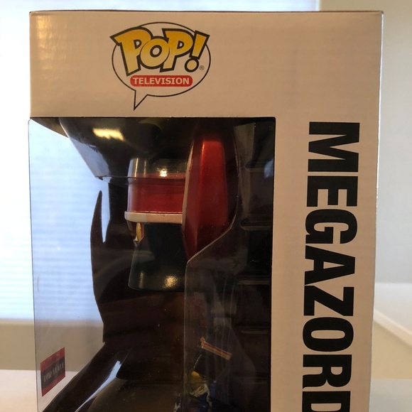 Funko Pop! Power Rangers Metallic Megazord 6” Inch - Picture 3 of 7